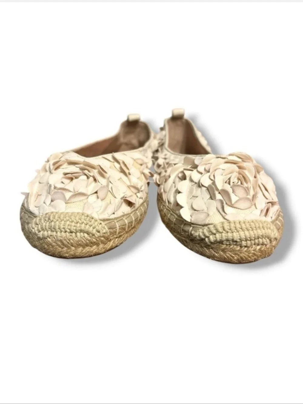 AVEC LES FILLES Gisella Blush Pink Espadrilles Flats Size 10